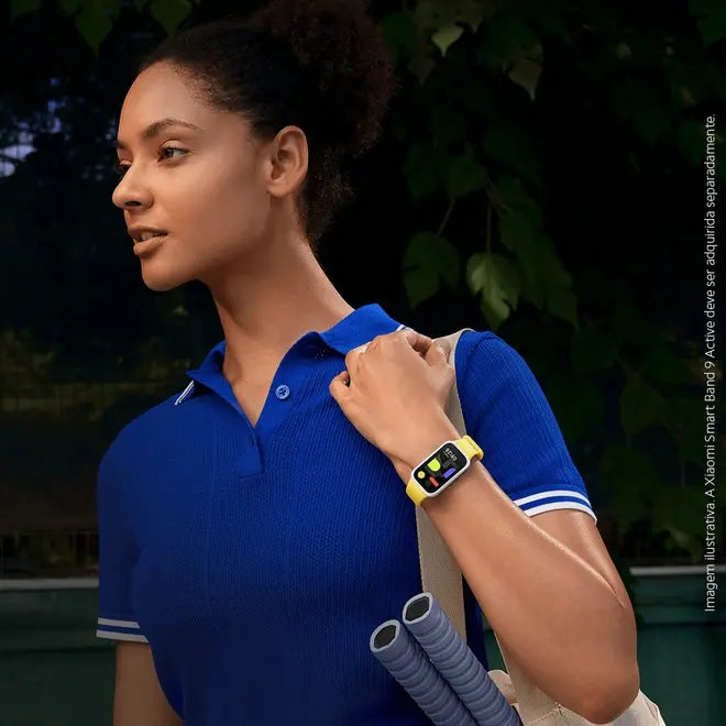 Xiaomi Smart Band 9 Active Black – 1.47” TFT Display, 50 Sports Modes, Health Monitoring, Ultra-Slim 9.99mm, 50m Water Resistant, Long Battery Life