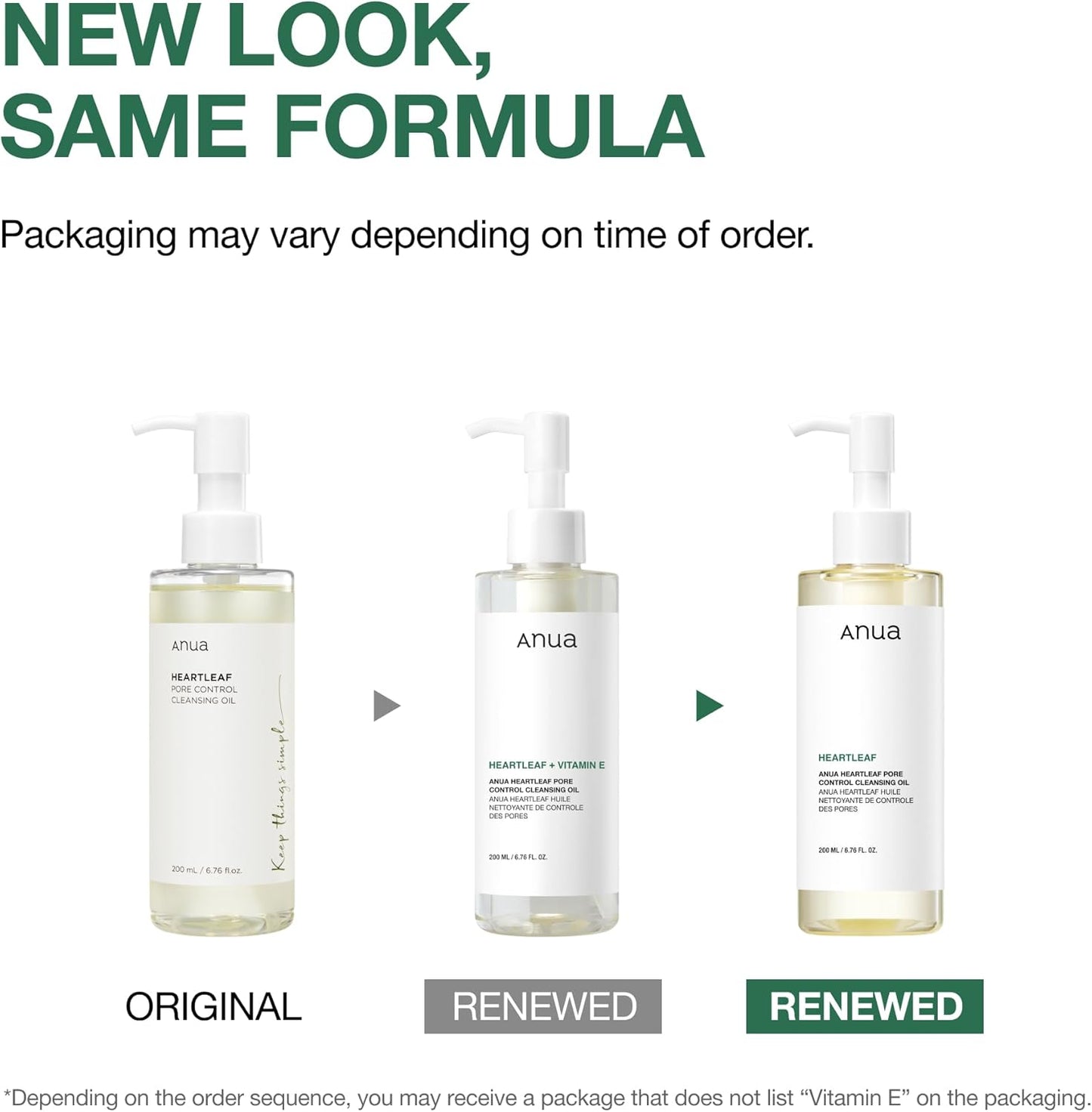 ANUA Heartleaf Pore Control Cleansing Oil – Gentle Oil Cleanser for Makeup & Blackhead Removal, Double Cleansing Facial Cleanser | Korean Skincare, 6.76 fl oz (200ml)